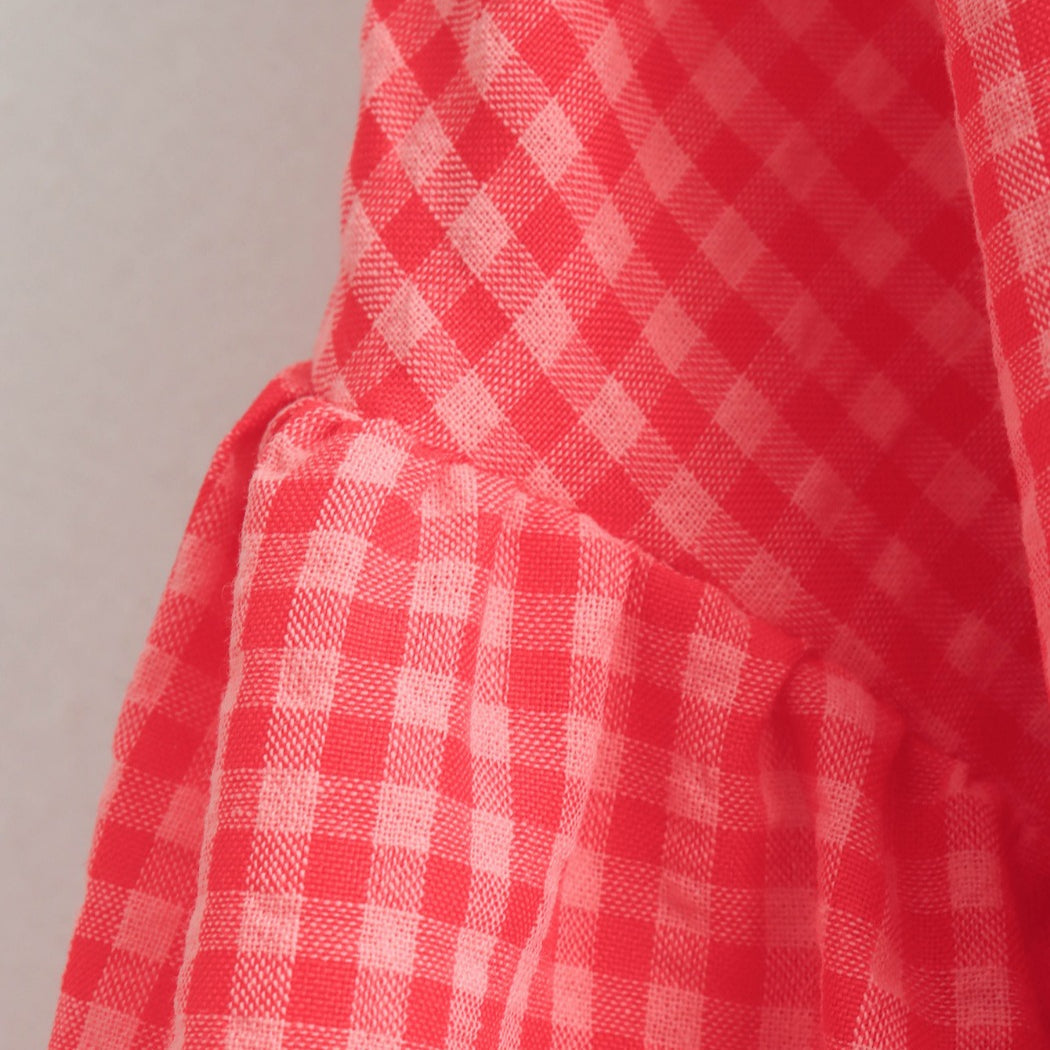 Crosa - Oversized Checkered Love Cardigan - Breezy Summer Cover-Up