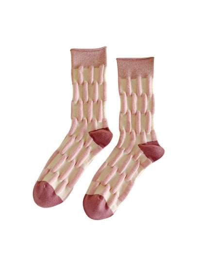 Rufia -  Seamless Mid-Crew Capsule Socks for Women - Fresh &amp; Cute