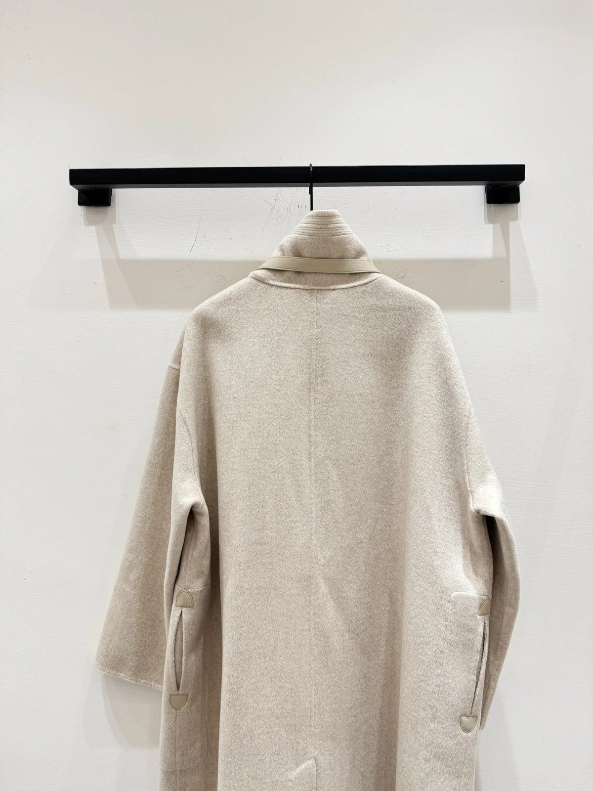 HERMES 25S LONG CASHMERE COAT 156
