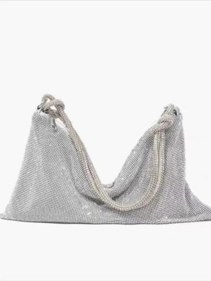 Light Luxury Banquet Underarm Bag Diamond Handbag