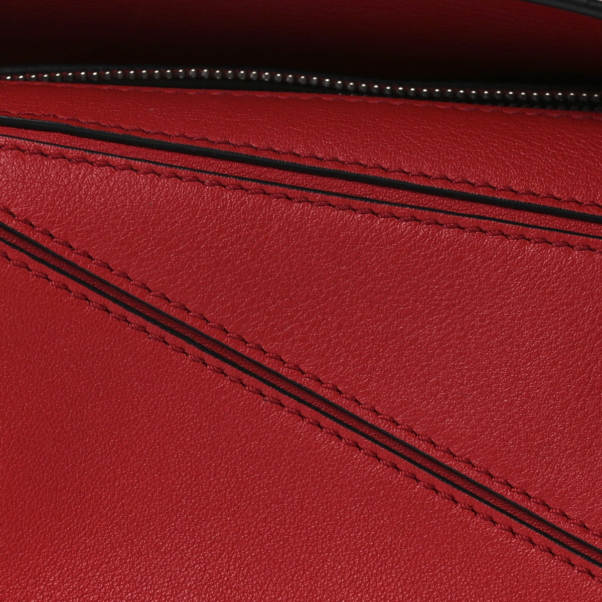 Calfskin Mini Puzzle Bag Pomodoro