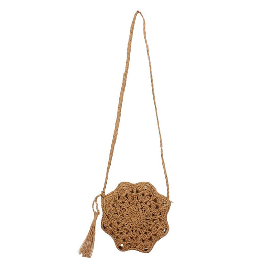 Crochet Market Nag Octagon Crossbody Bag