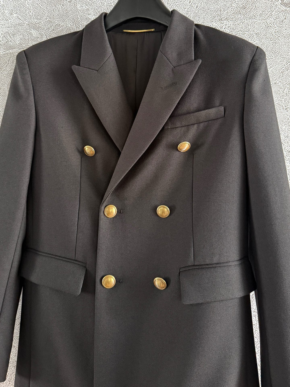 YSL Suit Jacket Black Wool