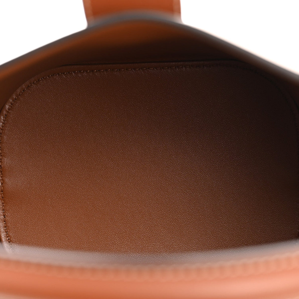 Smooth Calfskin Triomphe Small Louise Bag Tan