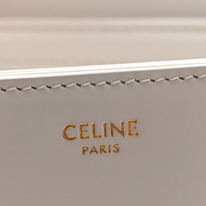 Shiny Calfskin Teen Triomphe White