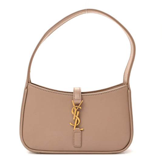 Smooth Calfskin Le 5 A 7 Mini Hobo Rosy Sand