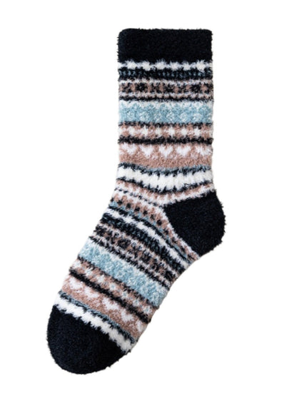 Rufia - Cozy Fleece Thick Mid-Calf Socks