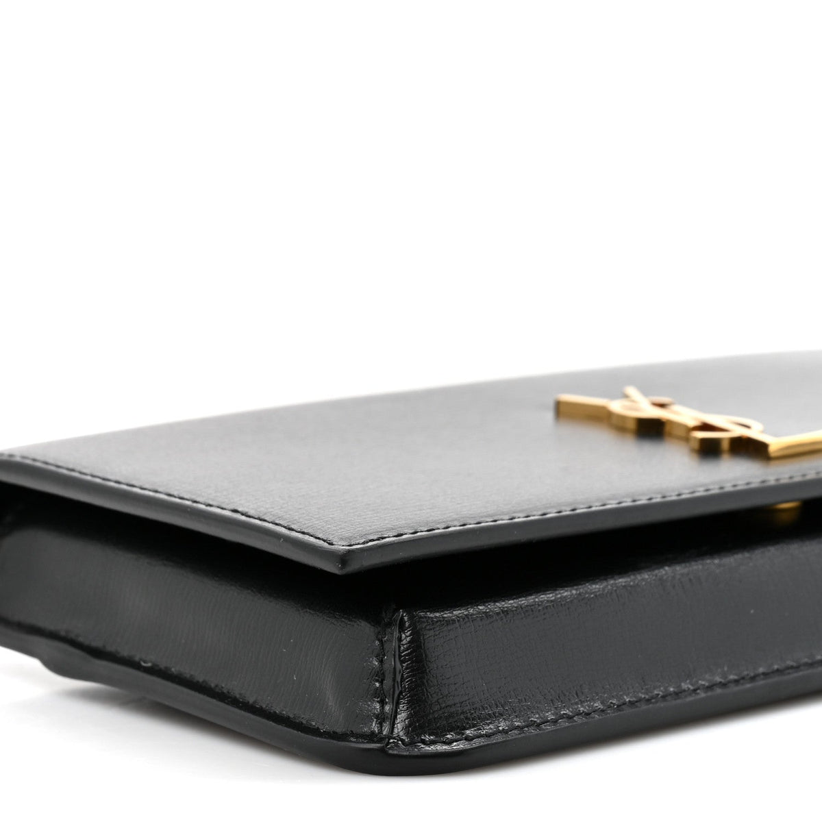 Calfskin Monogram Cassandre Phone Holder With Strap Black