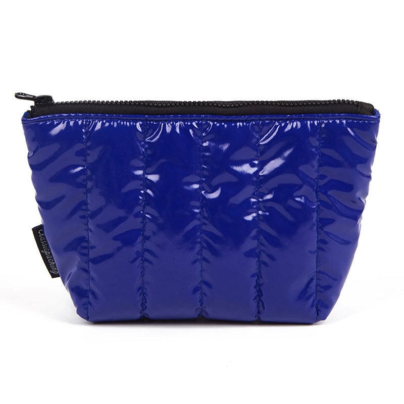 Simple Puffer Solid Color Cosmetic Bag
