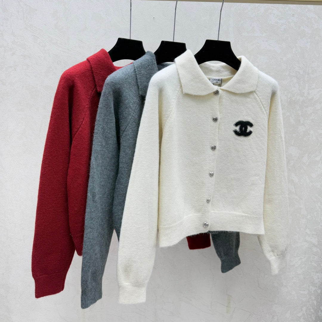 Chanel 2025 Knitted Cardigan Wool Cashmere 730266
