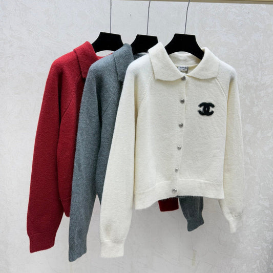 Chanel 2025 Knitted Cardigan Wool Cashmere 730266