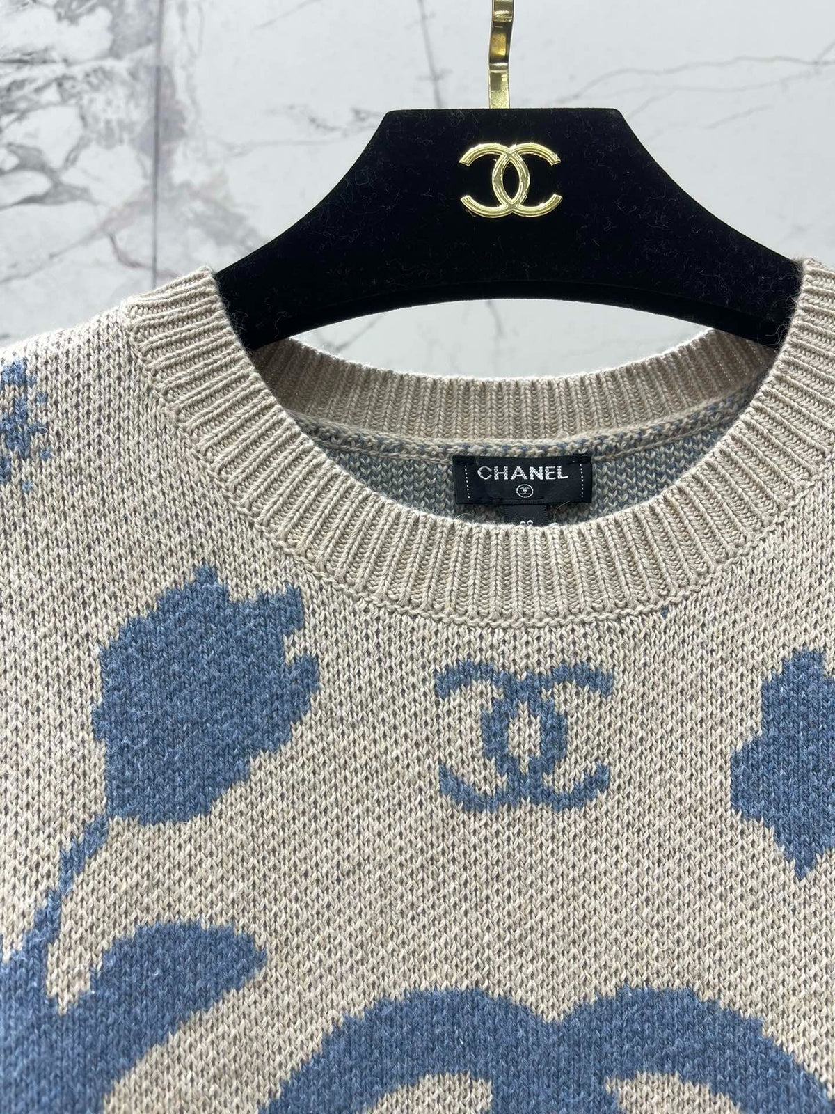 CHANEL 25S CREW NECK SWEATER 462