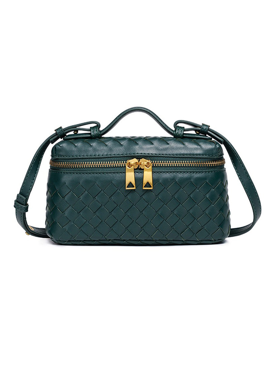 Cecelia Hand-Woven Box Bag
