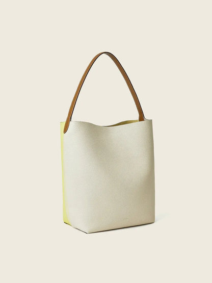 Emme Medium Binah Bucket Bag in Leather