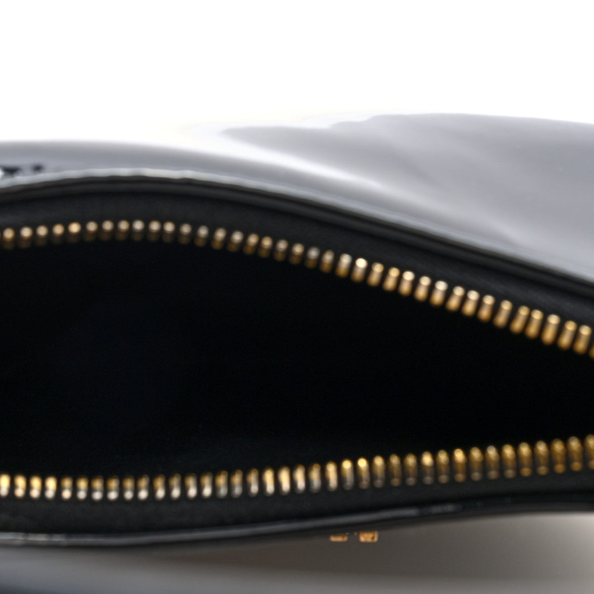 Patent Mini Hobo Black