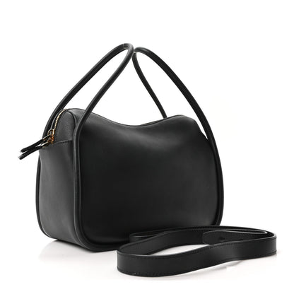 Soft Calfskin Darling Shoulder Bag Black