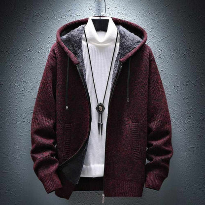 North Royal Hooded Wool Cardigan
