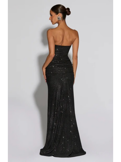 Anika Maxi Dress In Black