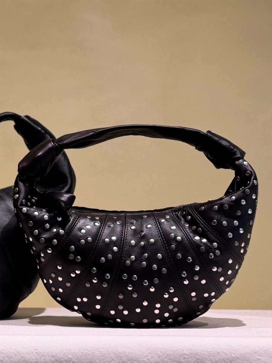 Chloe Riveted Horn Handbag