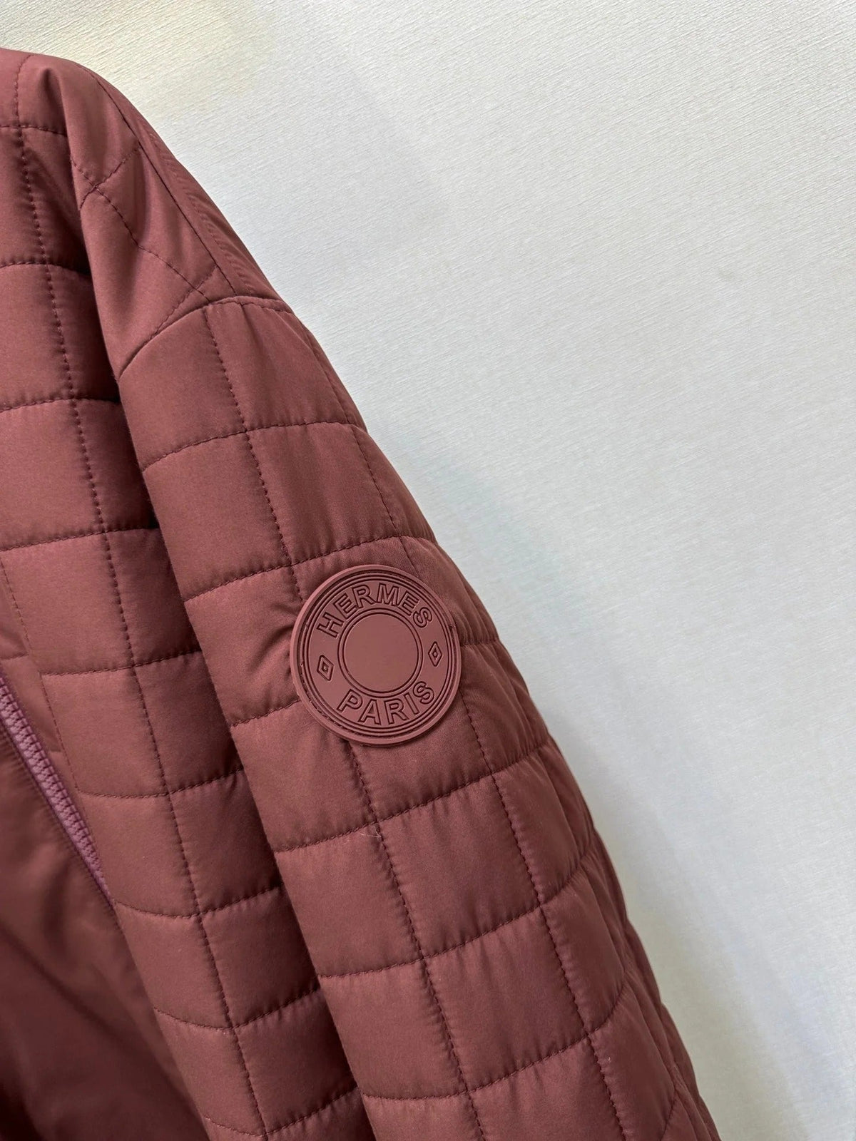 HERMES 25S LONG ZIP-UP COAT 300