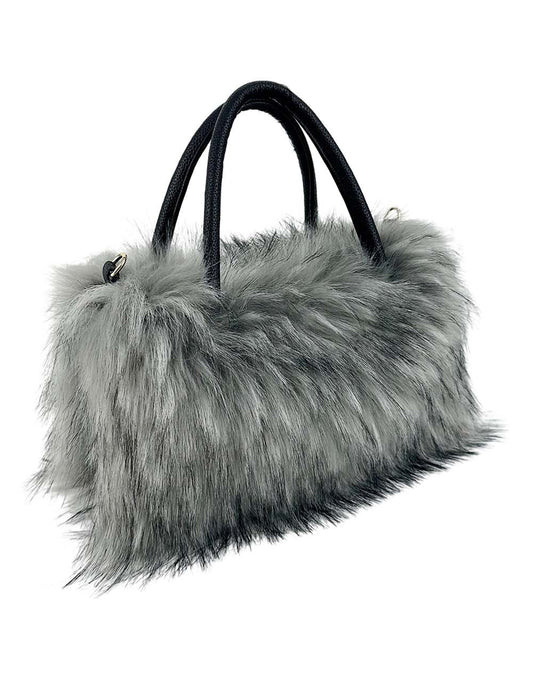Fluffy Faux Fur Large Capacity Tote Handbag