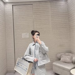 DIOR 25S JACQUARD WINDBREAKER 708