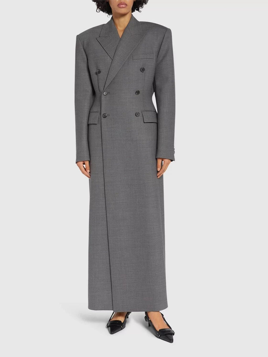 Celine Coat In Grey