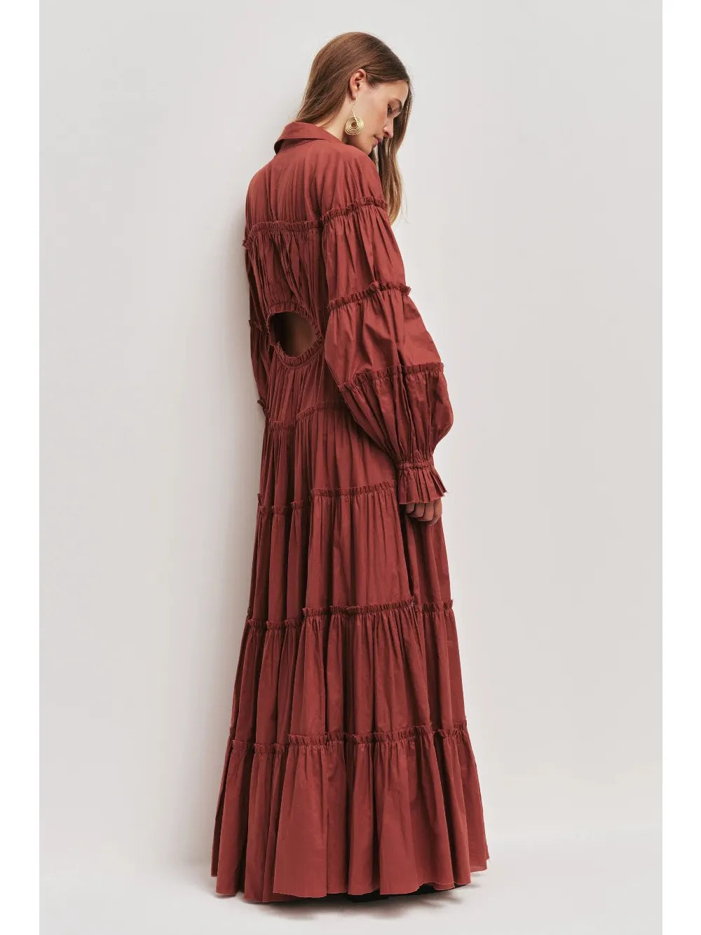 Alba Maxi Dress In Red