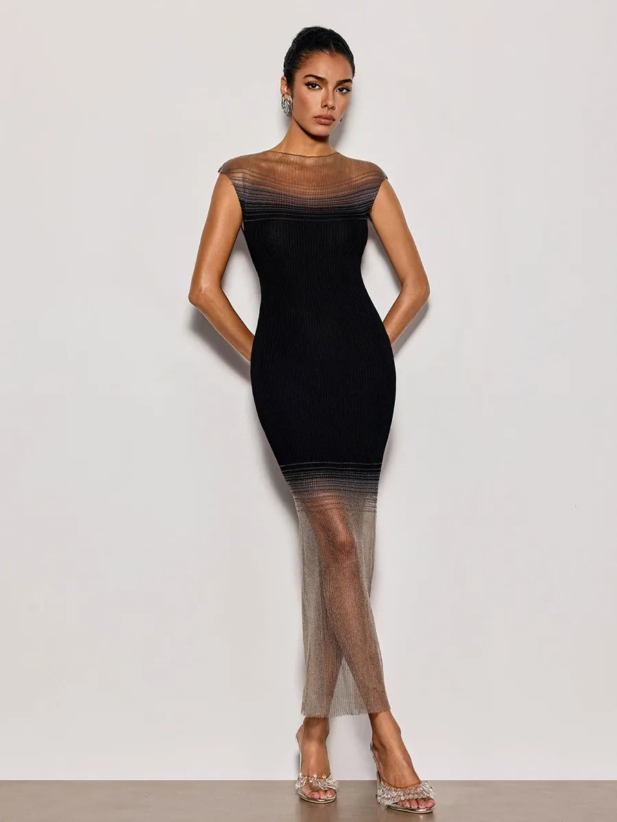Audrey Knitted Maxi Dress
