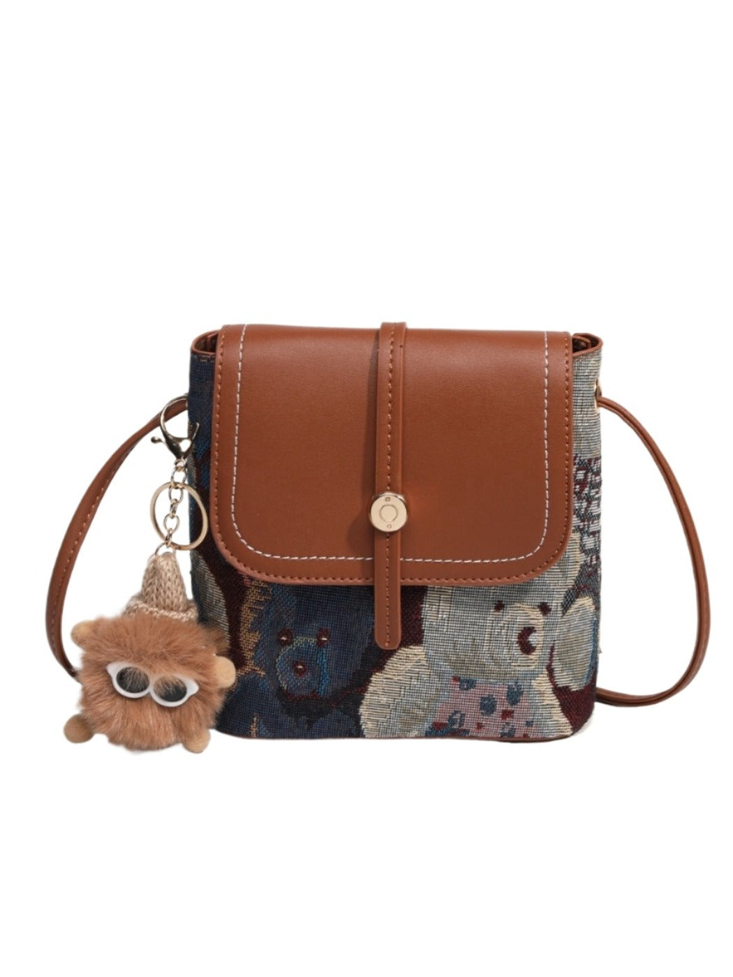 Cosbai - Simple Color-Block Crossbody Bag – Playful &amp; Practical