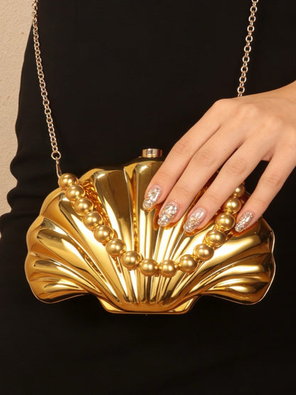 Felicity Shell Fan-Shaped Bag