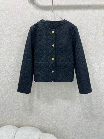 Celine 25 Jacquard Cotton Twill Jacket 292272