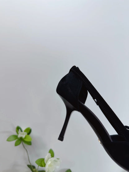 PRA 26SS Pumps 75 Black Suede 592349