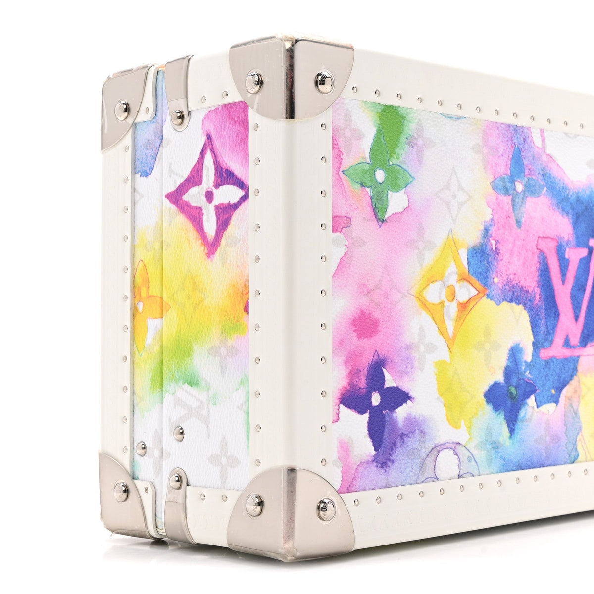 Monogram Watercolor Coffret 8 Watch Case Multicolor