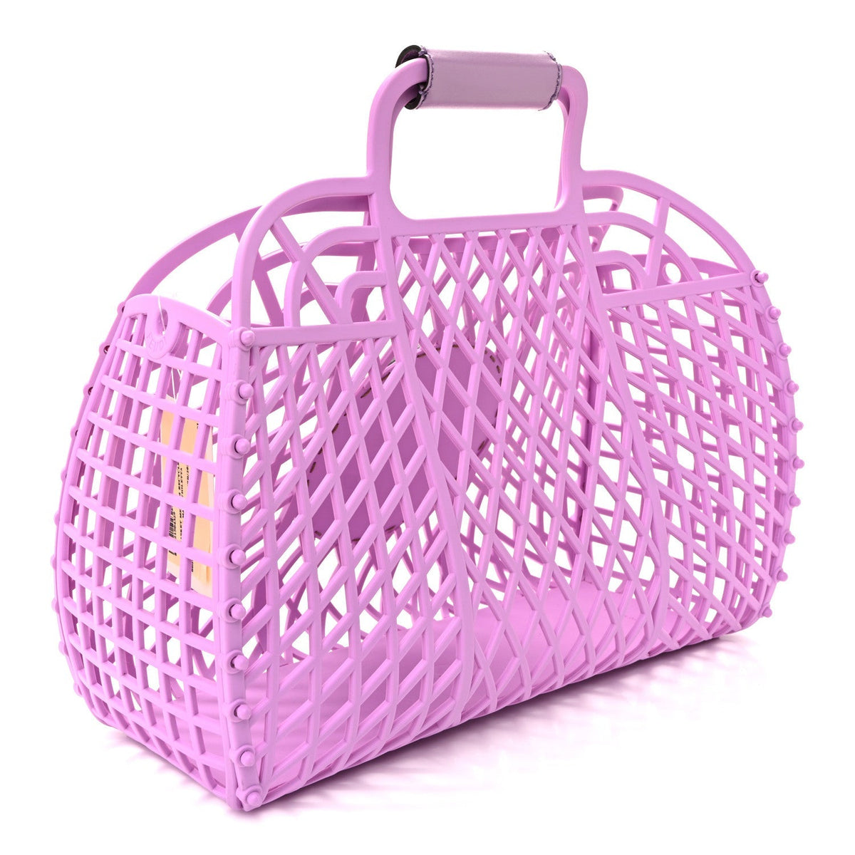 Recycled Plastic Vitello Liberty Matte Medium Fendi Basket Violetta