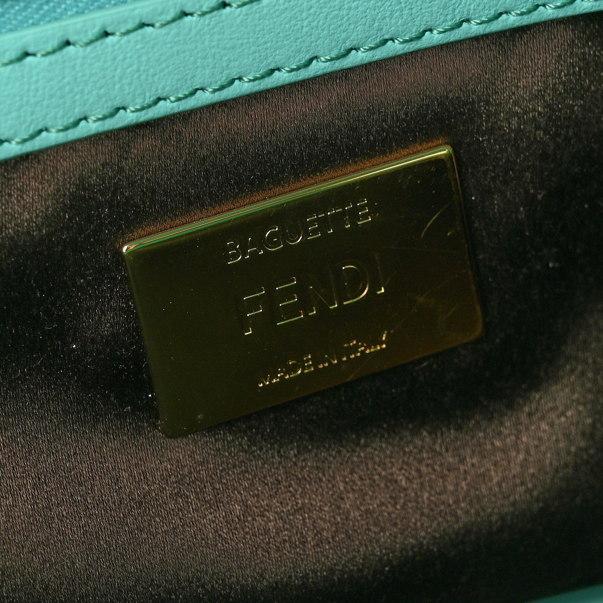 Sequin Paillettes Vitello Grace Sex and the City Baguette Spring Turquoise