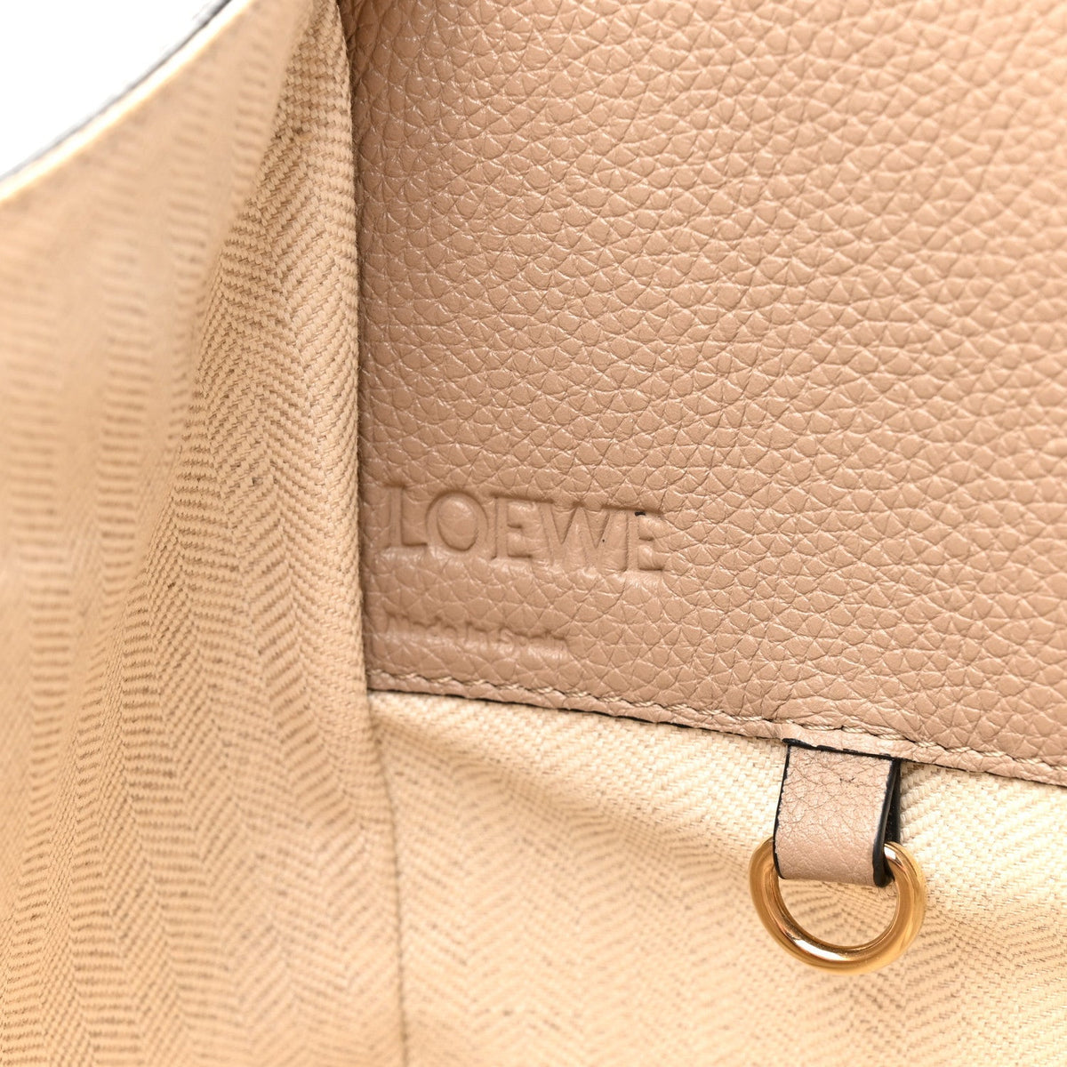 Calfskin Small Hammock Shoulder Bag Sand Mink