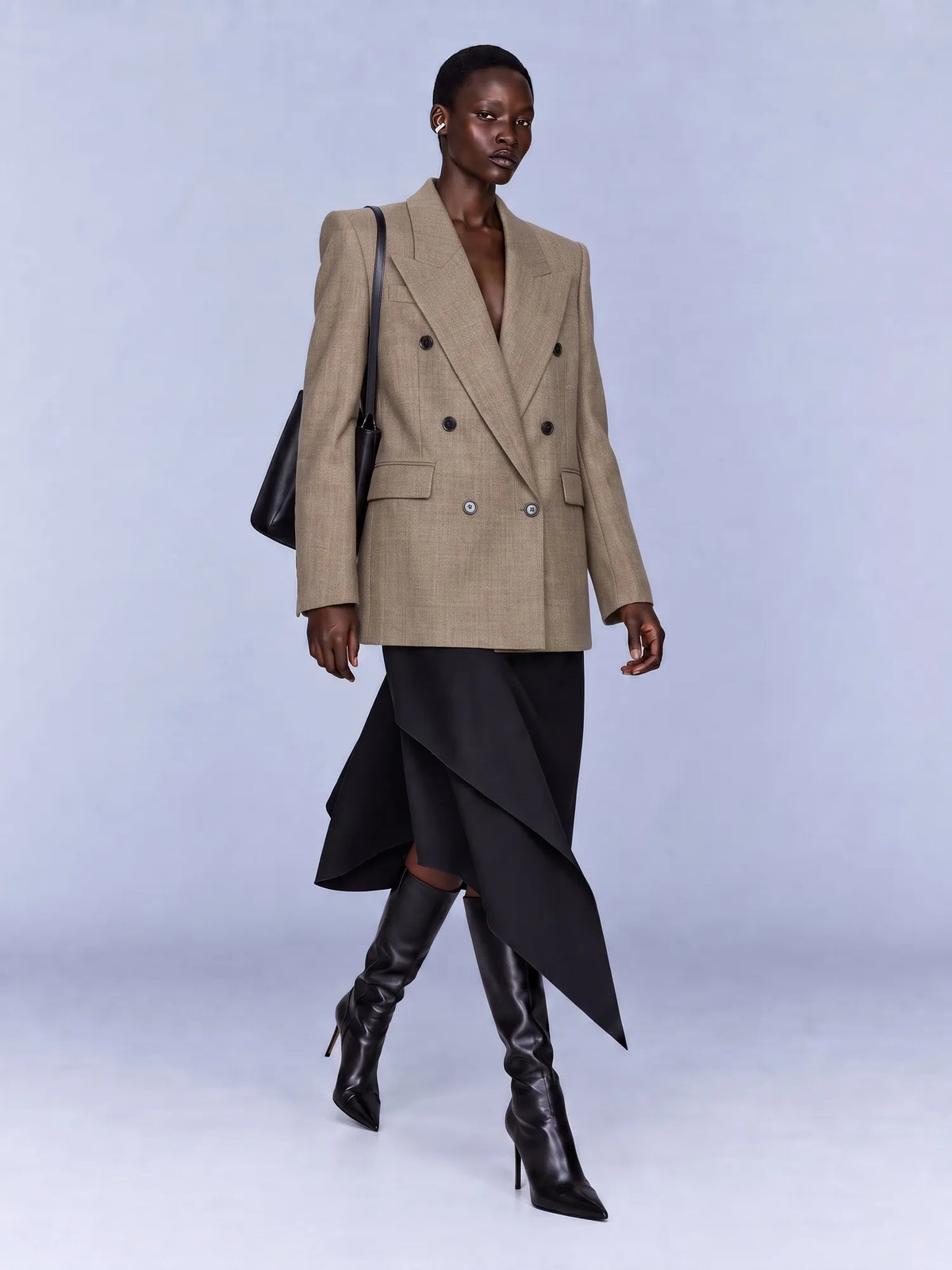 Heidi Double-Breasted Oversized Blazer