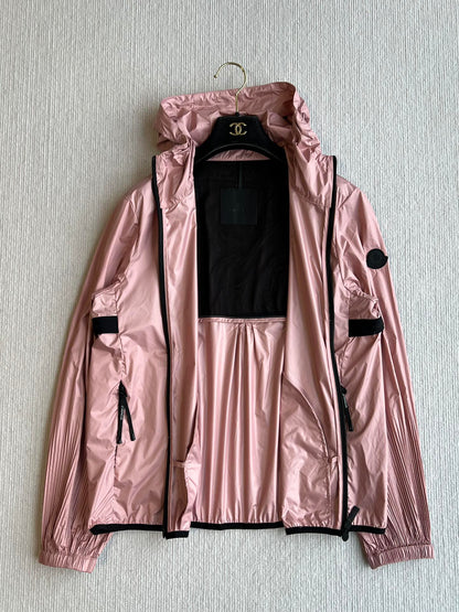 Moncle 25 Sun-Proof and Windproof Jacket Flesh Pink Nylon 269693