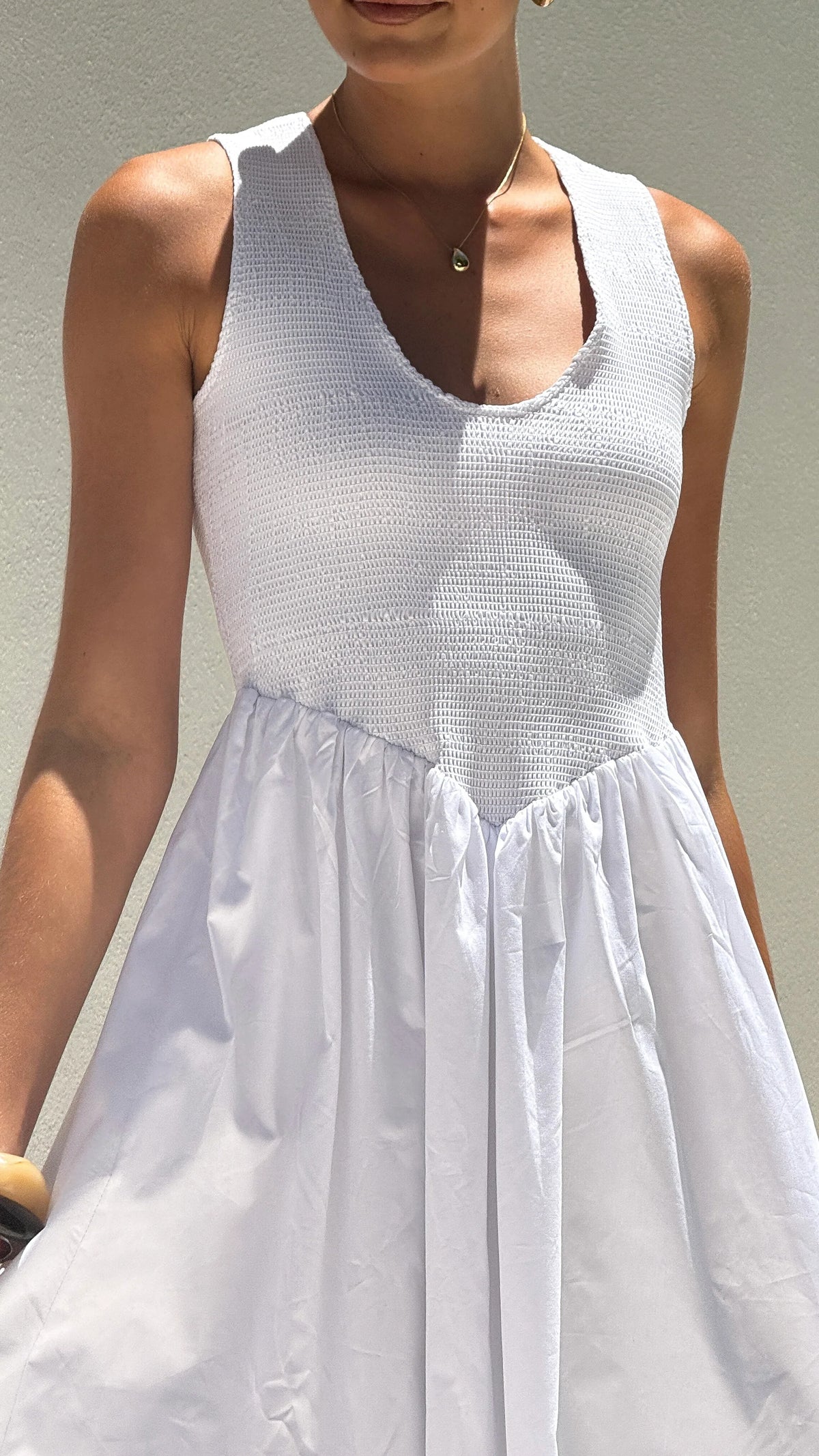 Amira Maxi Dress - White