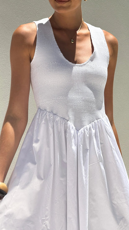 Amira Maxi Dress - White