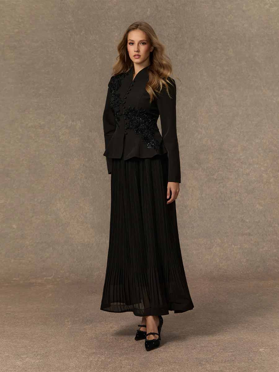 Ashlyn Lace Embroidered Two Piece Set