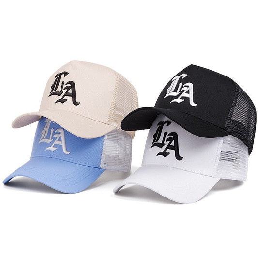 Men's High Crown Mesh Baseball Cap Breathable Outdoor Sun Hat