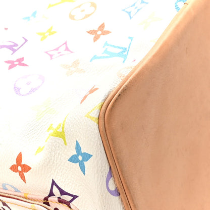 Monogram Multicolor Petit Noe White