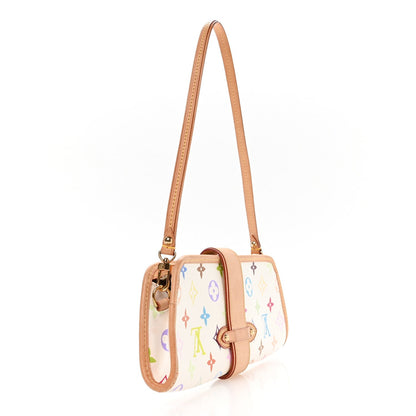 Monogram Multicolor Shirley White