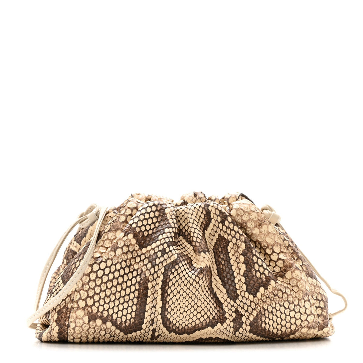 Snakeskin The Mini Pouch Brown