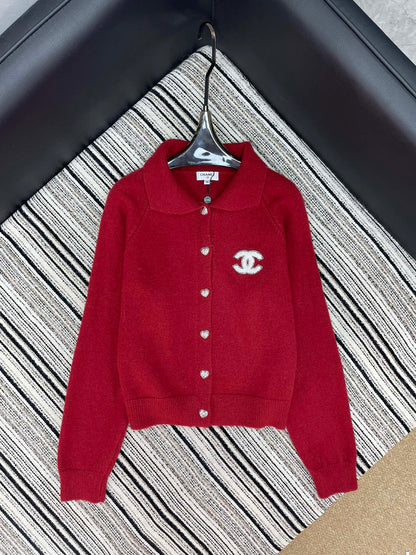 Chanel 2025 Knitted Cardigan Wool Cashmere 730266