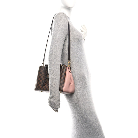 Damier Ebene Cuir Taurillon Brittany Magnolia
