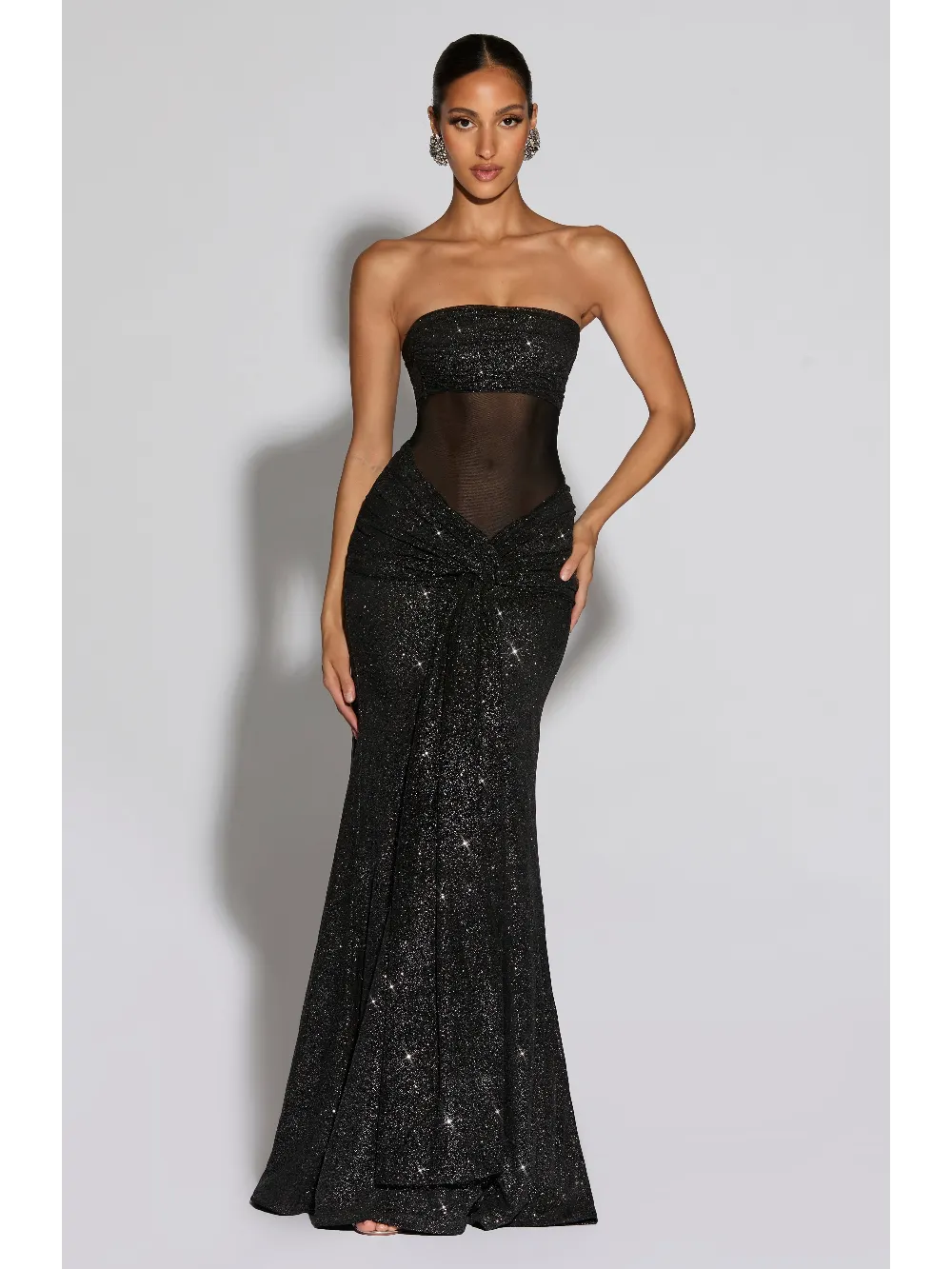 Anika Maxi Dress In Black