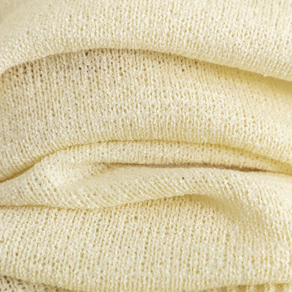 Round Neck Solid Color Loose Pullover Sweater